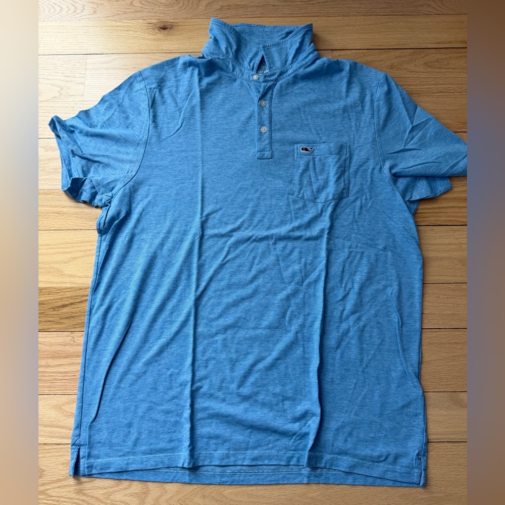 Vineyard Vines Classic Blue Polo Shirt
